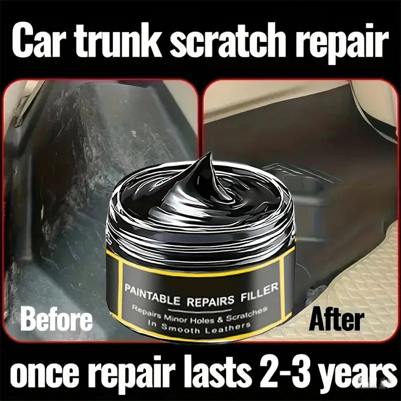 B1267 Car Interior Plastic Leather Scratch Repair Paste Anti-Aging Paste Automotive Tires Seats Steering Wheel Polishing Wax