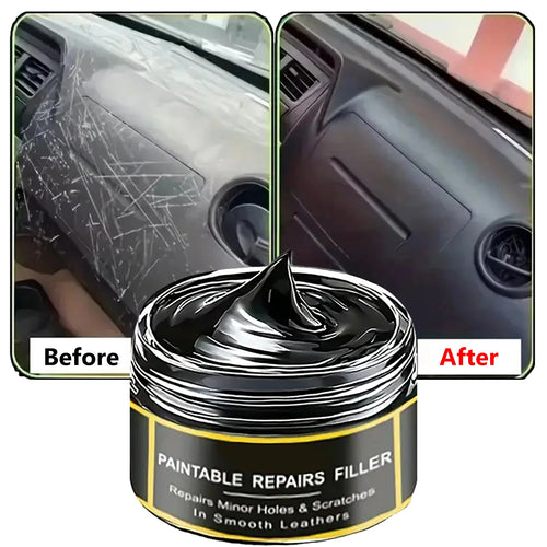 B1267 Car Interior Plastic Leather Scratch Repair Paste Anti-Aging Paste Automotive Tires Seats Steering Wheel Polishing Wax